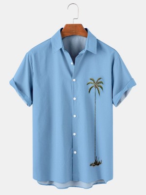 Holiday Collection Coconut Beach Casual Short Sleeve Shirt